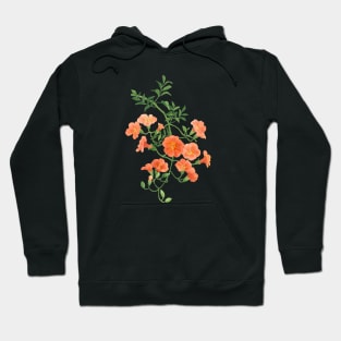 August 6th birthday flower Hoodie